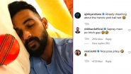Virat Kohli Comments, &lsquo;Nice Pose Jinksy&rsquo; As Ajinkya Rahane Posts Picture of Himself Sleeping With Pink Ball Ahead of India vs Bangladesh Day-Night Test 2019