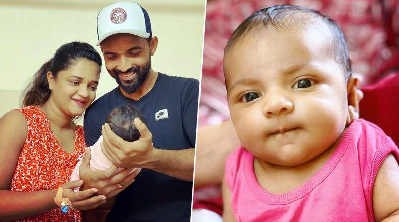 Ajinkya Rahane Shares Newborn Daughter’s Name With Fans