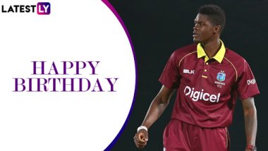 Happy Birthday Alzarri Joseph: Top Spells by the Enigmatic West Indian Pacer As He Turns 23