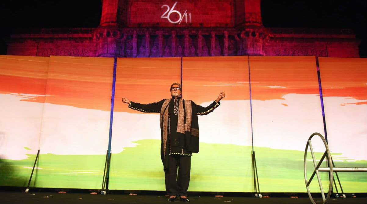 Amitabh Bachchan Pays Tribute to Martyrs of 26/11 Mumbai Terror Attacks Amitabh Bachchan Pays Tribute to Martyrs of 26/11 Mumbai Terror Attacks