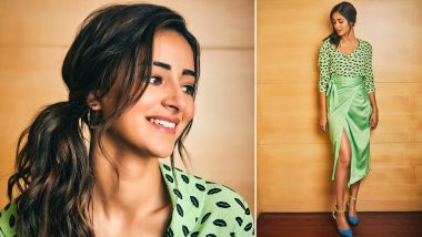 Prints, Thigh-High Slit, Blue Heels – Ananya Panday, Kill Us Already!