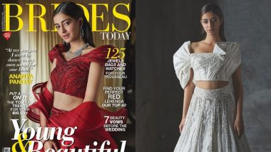 Ananya Pandey Looks Exquisite As A Young And Beautiful Bride For Brides Today Magazine Cover - View Pics