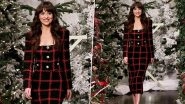 Dakota Johnson's Alessandra Rich Outfit is Just What you Need to Wear on Thanksgiving this Year
