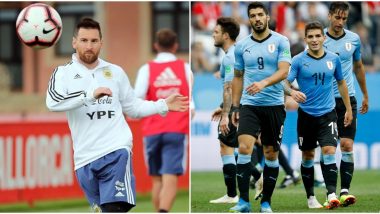 How to Watch Argentina vs Uruguay International Friendly 2019 Live Streaming Online? Get Free Live Telecast of ARG vs URU & Football Score Updates on TV