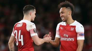 Granit Xhaka Stripped of Arsenal Captaincy, Aubameyang Appointed New Permanent Captain