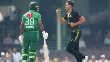Australia vs Pakistan 1st T20I Match Result: Rain Spoils Game, Hosts Aussies Frustrated As Pak Avoid Defeat Due to Bad Weather