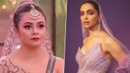 Bigg Boss 13: Devoleena Bhattacharjee&rsquo;s Latest Fashion Outing Reminds Us of Deepika Padukone&rsquo;s Trolled IIFA 2019 Look (View Pics)