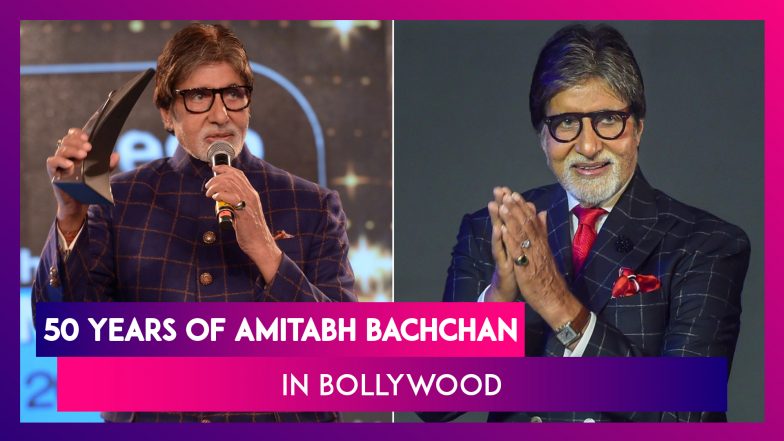 Amitabh Bachchan Clocks 50 Years In Bollywood!