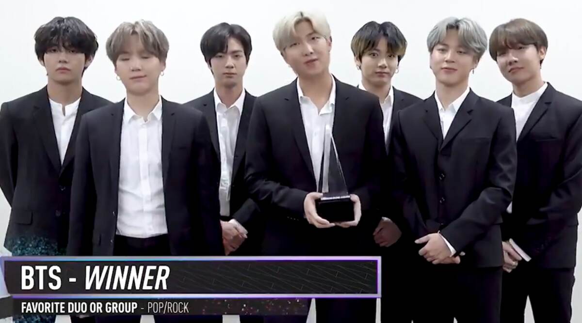 BTS Wins 3 Awards at American Music Awards 2019, Beat Top Contenders