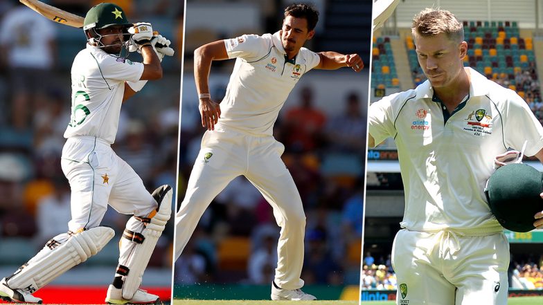 Australia vs Pakistan, 2nd Test 2019, Key Players: David Warner, Babar Azam, Mitchell Starc and Other Cricketers to Watch Out for in Adelaide