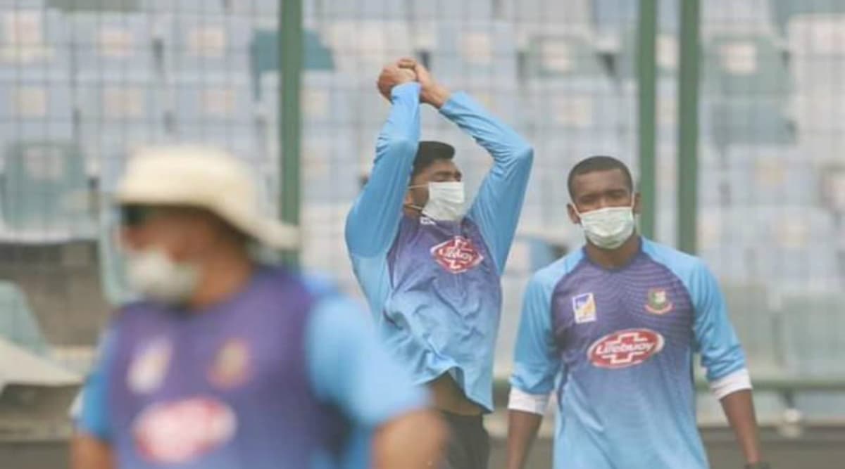 IND vs BAN 2019: Bangladesh Cricketers Use Masks During Practice Sessions Ahead of 1st T20I Match Against India IND vs BAN 2019: Bangladesh Cricketers Use Masks During Practice Sessions Ahead of 1st T20I Match Against India
