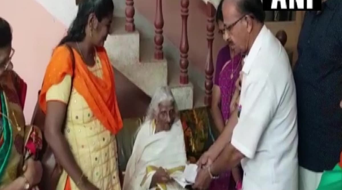 Age is Just a Number! 105-Year-Old Bhageerathi Amma From Kerala Gives 4th Standard Exam Age is Just a Number! 105-Year-Old Bhageerathi Amma From Kerala Gives 4th Standard Exam