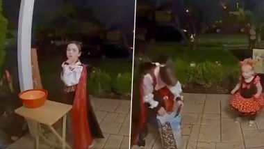 Video of Little Boy Filling an Empty Candy Bowl at Stranger's House During Halloween Goes Viral, His Adorable Gesture Wins Hearts Online