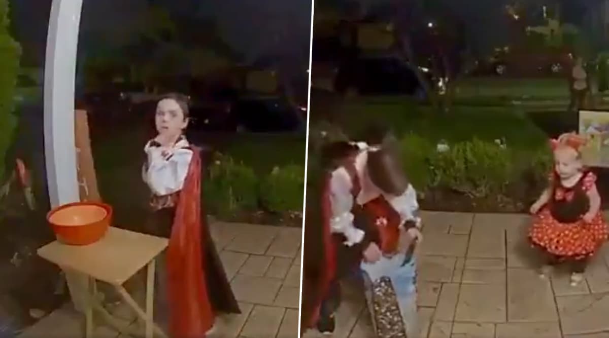 Video of Little Boy Filling an Empty Candy Bowl at Stranger's House During Halloween Goes Viral, His Adorable Gesture Wins Hearts Online Video of Little Boy Filling an Empty Candy Bowl at Stranger's House During Halloween Goes Viral, His Adorable Gesture Wins Hearts Online