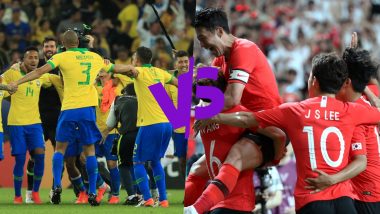Brazil vs South Korea, International Friendly 2019 Live Streaming & Match Time in IST: How to Watch Free Live Telecast of BRA vs KOR on TV & Free Online Stream Details of Friendlies Football Match in India