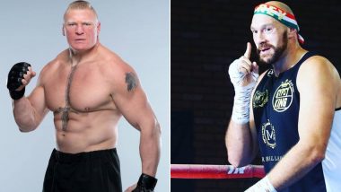 Brock Lesnar Challenged By Tyson Fury For a Match at WWE WrestleMania 36, The Gypsy King Said on ‘After the Bell’ Podcast That He Wants to Fight The Beast Incarnate