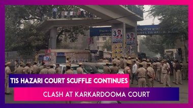 Tis Hazari Court Scuffle Intensifies; Delhi Police Personnel, Lawyers Clash at Karkardooma Court