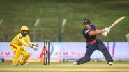 Highest Score in T10 League: Chris Lynn Smashes 91 Runs Off 30 to Make Highest Individual Score Record As Maratha Arabians Defeat Team Abu Dhabi by 24 Runs