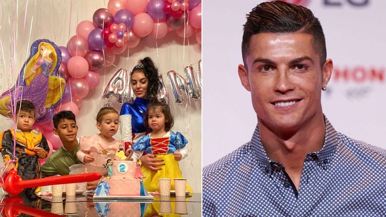 Cristiano Ronaldo Shares Daughter Alana Martina's Birthday Party Pic, Juventus Star's Girlfriend Georgina Rodriguez Dresses Up as Female Captain America!