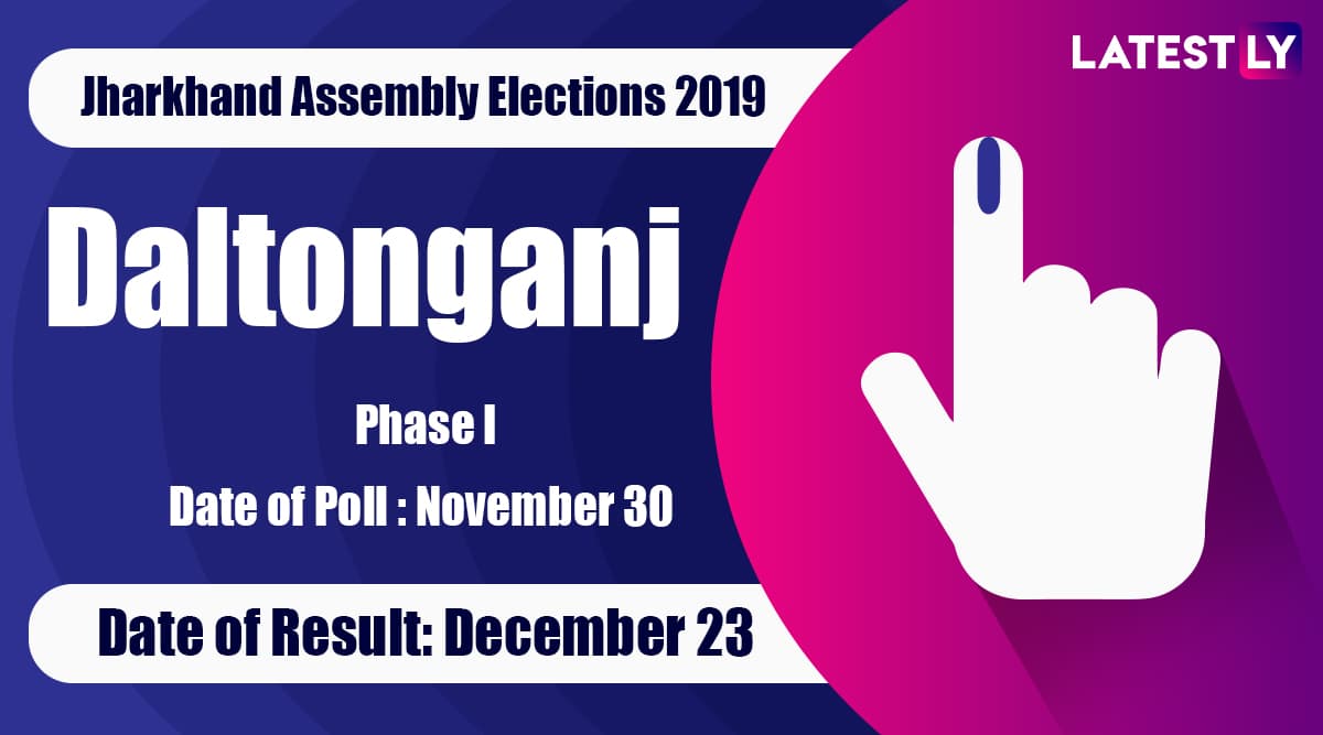 Daltonganj Vidhan Sabha Constituency in Jharkhand: Sitting MLA, Candidates For Assembly Elections 2019, Results And Winners Daltonganj Vidhan Sabha Constituency in Jharkhand: Sitting MLA, Candidates For Assembly Elections 2019, Results And Winners