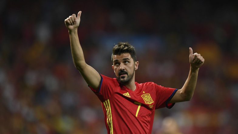 David Villa, Former Barcelona and Spain Striker, Announces Retirement From Football at End of Season