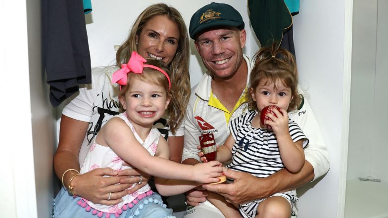 David Warner’s Wife Candice in Tears After Opener’s Historic Triple Century Against Pakistan