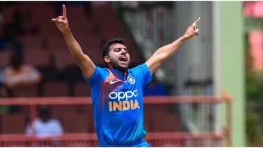 Deepak Chahar Picks Second 'Hat-Trick' in Three Days, Bowls Inspiring Spell Against Vidarbha in Syed Mushtaq Ali Trophy 2019