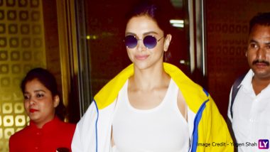 Deepika Padukone's Bright Yellow Airport Look Is a Clear Winner! (View Pics)