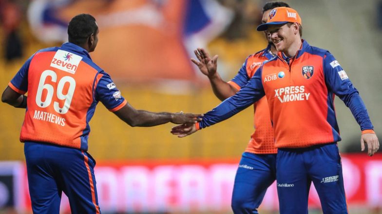 Abu Dhabi T10 League 2019 Live Streaming of Delhi Bulls vs Maratha Arabians Online on Sony Liv: How to Watch Free Live Telecast of DEB vs MAR on TV & Cricket Score Updates in India