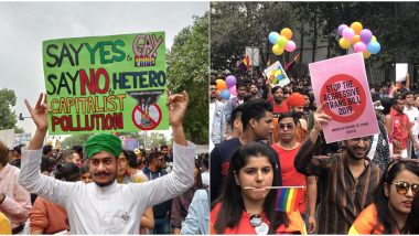 Delhi Pride Parade 2019 Pictures: People of LGBTQ Community Celebrate 'Love and Hate'