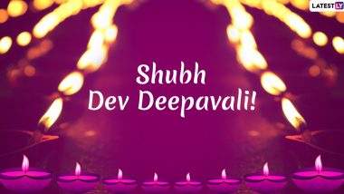 Dev Deepawali 2019 Wishes in Hindi: WhatsApp Messages, GIF Images, Quotes, SMS and Greetings to Send on Kartik Purnima