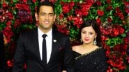 Fans Wish MS Dhoni and Sakshi on Their 10th Wedding Anniversary
