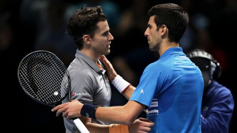 ATP Finals 2019: Dominic Thiem Beats Novak Djokovic to Reach Semi-Finals, Serbian Star to Face Roger Federer in Shootout For a Place in Top-Four