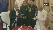 Justice Sanjay Karol Sworn In as Chief Justice of Patna High Court by Governor Phagu Chauhan