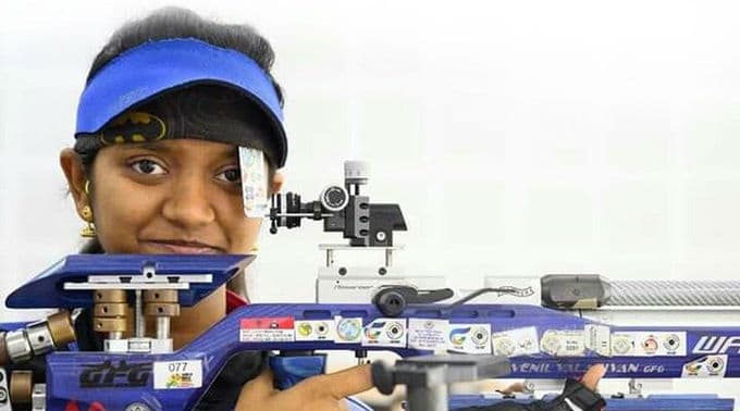 ISSF World Cup Final 2019: After Manu Bhaker, Elavenil Valarivan, Divyansh Singh Panwar Win 10m Air Rifle Golds ISSF World Cup Final 2019: After Manu Bhaker, Elavenil Valarivan, Divyansh Singh Panwar Win 10m Air Rifle Golds