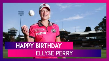 Ellyse Perry Birthday Special: Lesser Known Things About Australia's Star Cricketer
