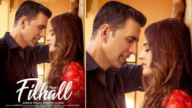 Filhall Song: Akshay Kumar and Nupur Sanon's Chemistry Stands out in this B Praak's Melodious Track (Watch Video)