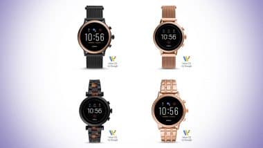 Fossil Gen5 Smartwatches With 1.3-inch Circular AMOLED Display Launched In India