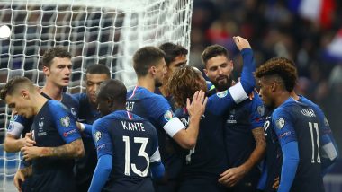 France vs Albania, UEFA EURO Qualifiers 2020 Live Streaming Online & Match Time in IST: How to Get Live Telecast of FRA vs ALB on TV & Football Score Updates in India