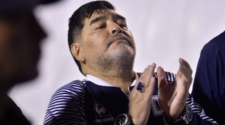 Diego Maradona Hails Move to Suspend Relegation in Argentinian Football