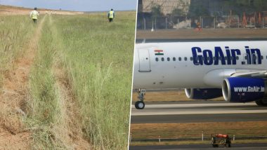 GoAir Plane Veers Off Runway Onto Grass Field in Bengaluru, All Passengers Safe; Pilot Suspended