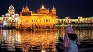Bandi Chhor Divas 2020: Fireworks Adorn Sky Around Golden Temple in Amritsar to Mark Sikh Festival (Watch Video)