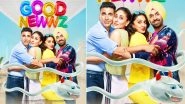 Good Newwz Poster: Akshay Kumar, Kareena Kapoor Khan, Diljit Dosanjh, Kiara Advani Are Surrounded by a Devilish Sperm (View Pic)