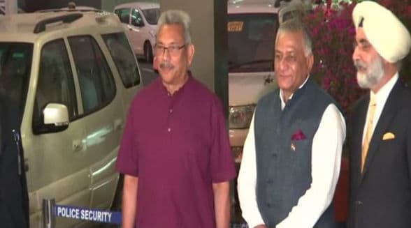 Sri Lanka President Gotabaya Rajapaksa Arrives on 3-Day India Visit Sri Lanka President Gotabaya Rajapaksa Arrives on 3-Day India Visit