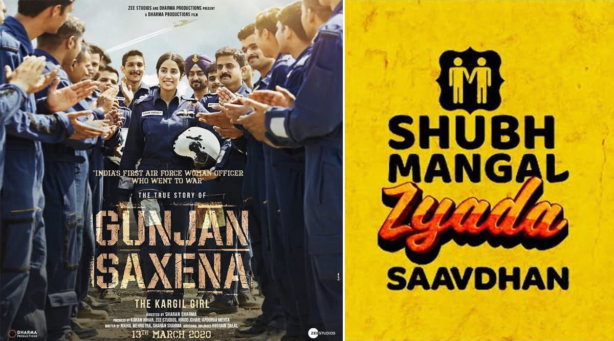 Shubh Mangal Zyada Saavdhan to Not Clash with Janhvi Kapoor’s Gunjan Saxena Biopic, Ayushmann Khurrana Starrer Preponed to February 2020 Shubh Mangal Zyada Saavdhan to Not Clash with Janhvi Kapoor’s Gunjan Saxena Biopic, Ayushmann Khurrana Starrer Preponed to February 2020