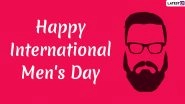 Happy International Men&rsquo;s Day 2020 Images & HD Wallpapers for Free Download Online: Wish Men&rsquo;s Day With WhatsApp Stickers & GIF Greetings