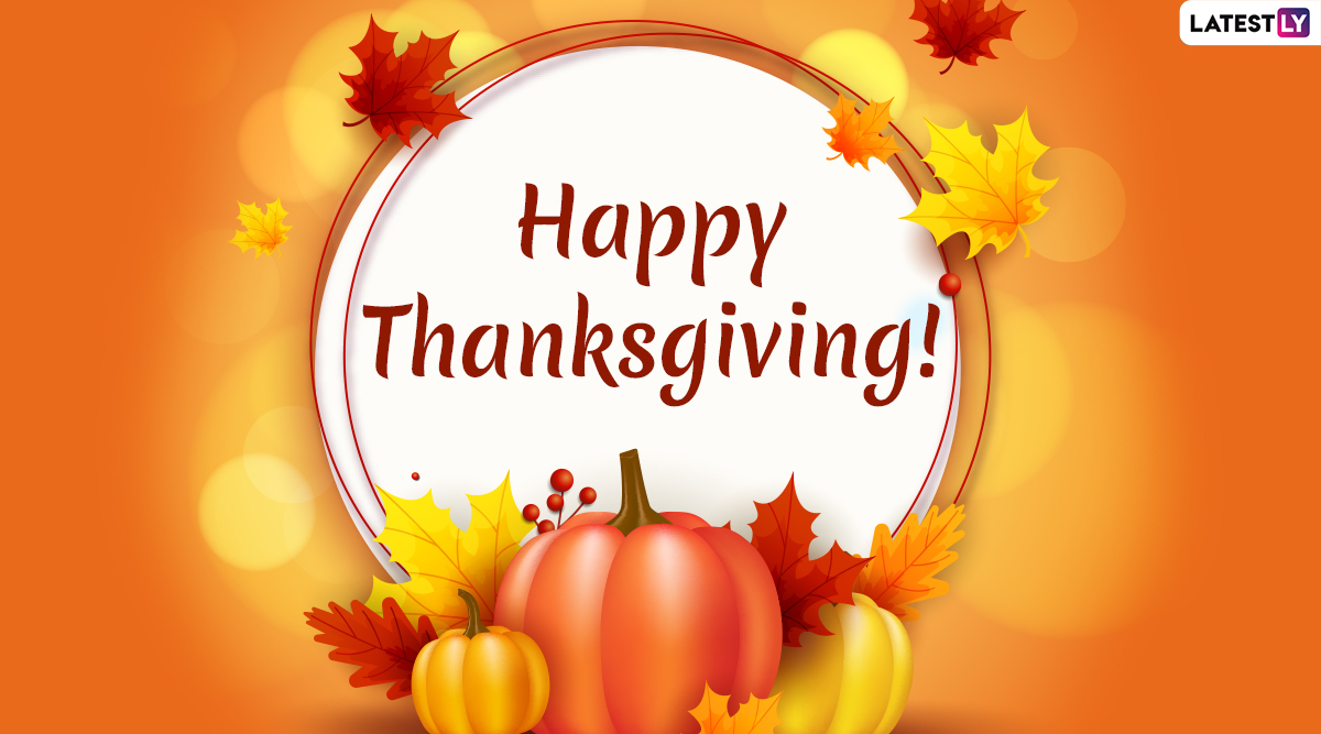 Happy Thanksgiving Day 2019 Wishes WhatsApp Stickers GIF Image 