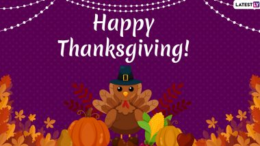 Happy Thanksgiving Day 2019 Greetings: WhatsApp Stickers, Facebook Photos, GIF Images, Quotes, Messages And Wishes to Send on Turkey Day