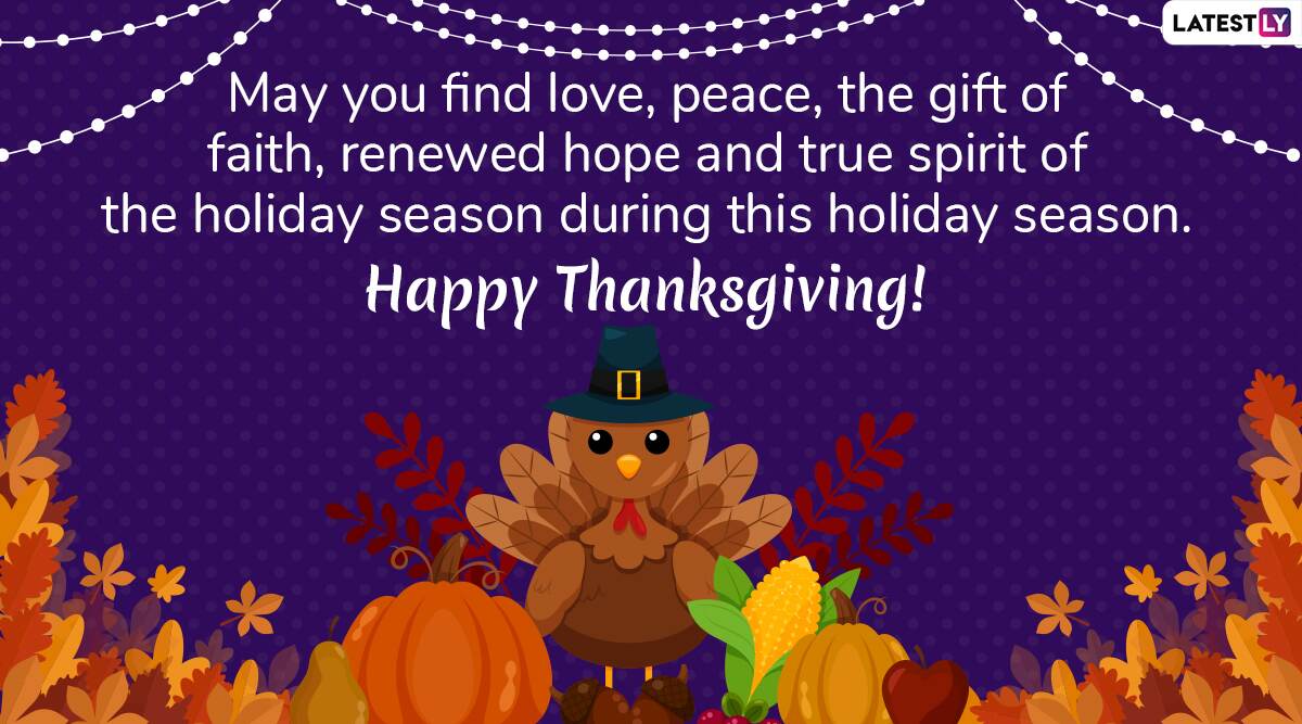 Happy Thanksgiving Day Greetings Facebook Post