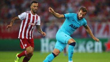 Tottenham Hotspur vs Olympiacos, UEFA Champions League 2019–20 Live Streaming Online: Where to Watch TOT vs OLY UCL 2019–20 Group Stage Match Live Telecast on TV & Free Football Score Updates in Indian Time?